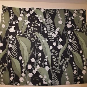 Large lily of the valley wall tapestry